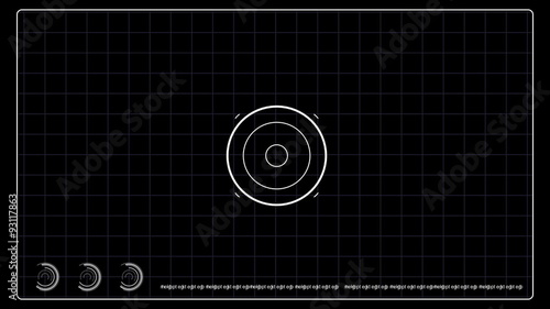 Wallpaper Mural Motion infographic futuristic glow concept Torontodigital.ca