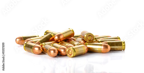 Wallpaper Mural Bullet placed on white background. Torontodigital.ca