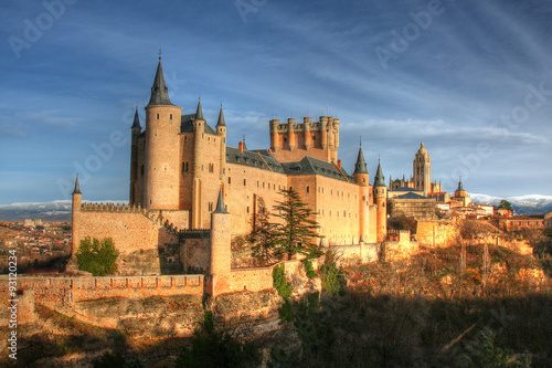 The Alcazar in Segovia, Spain