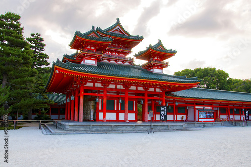 Heian-jingu Shrine in Kyoto