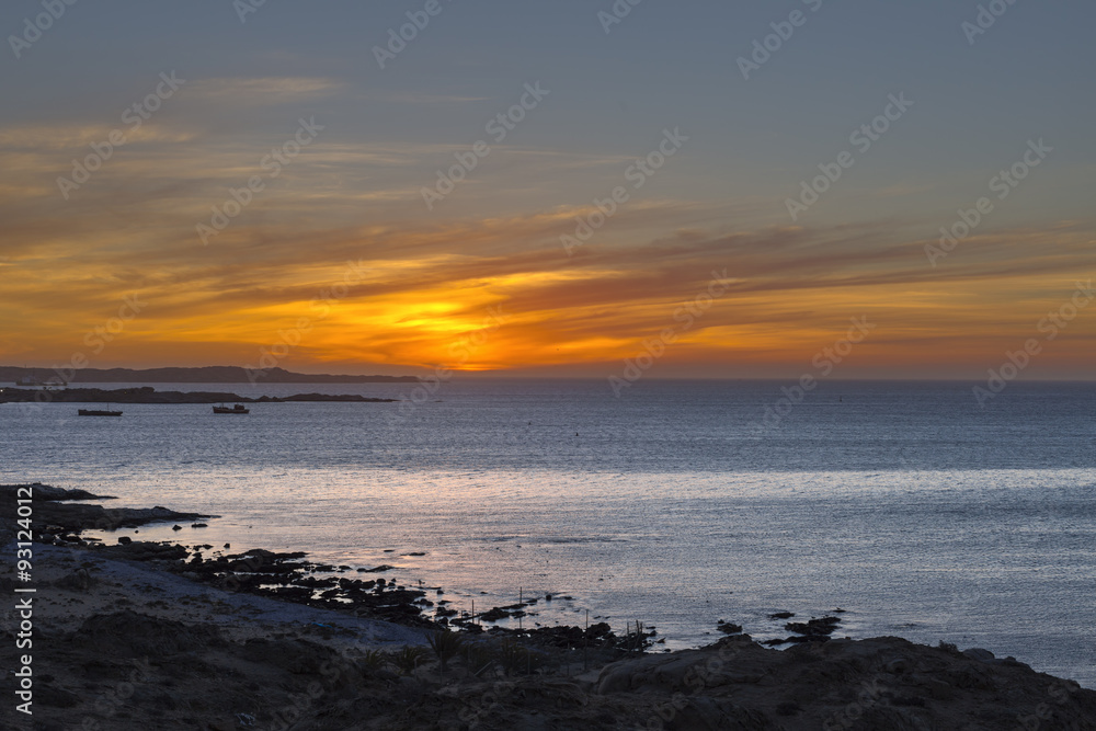 Fototapeta premium Sunset at Luderitz