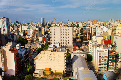 Aerial view of building