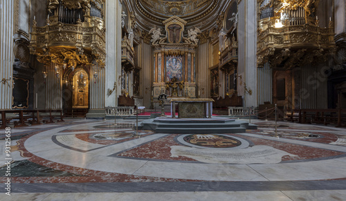 Photography Interior of the church Santa Maria in Vallicella