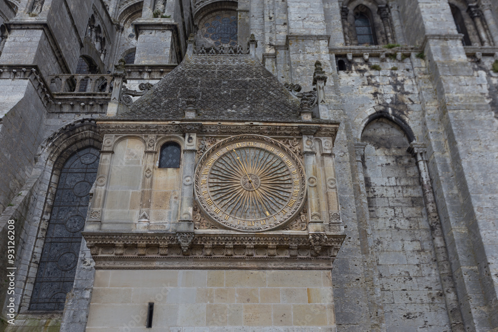 Chartres Cathedral, a world heritage site 