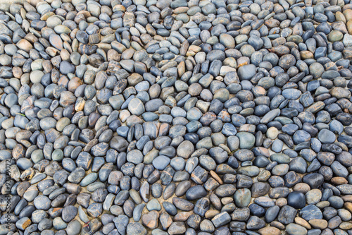 Beach pebble background