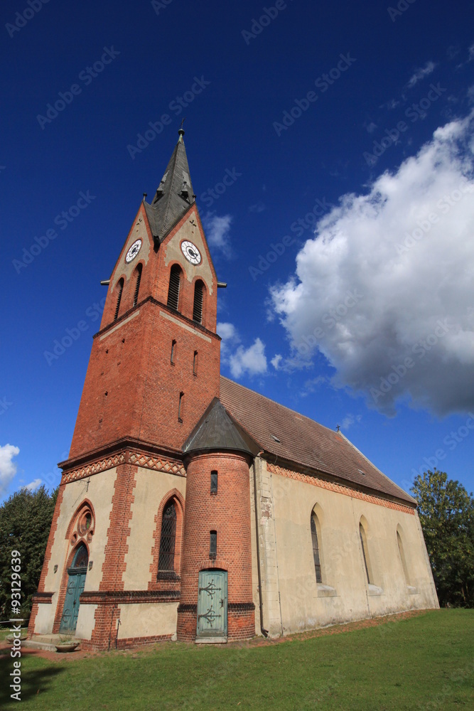 Dorfkirche im uckermärkischen Hammelspring