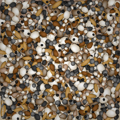 Pebbles background for design and decorate.