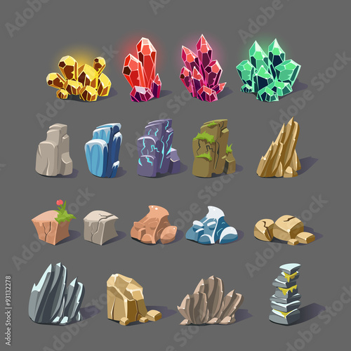 Magic Crystal and Rock Textures 