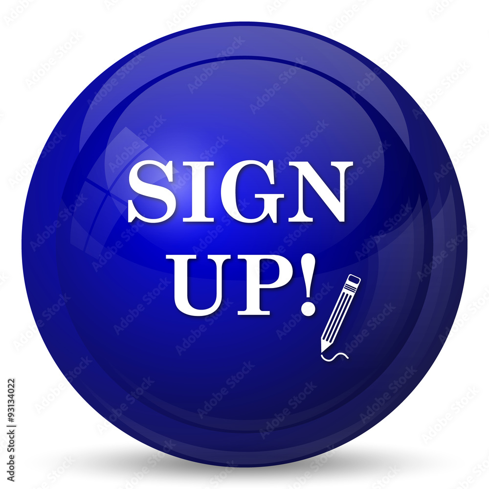 Sign up icon Sign up icon