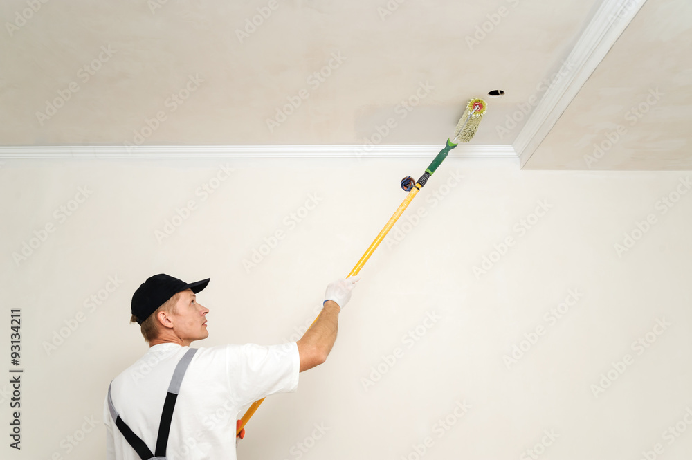 Painting walls and ceilings