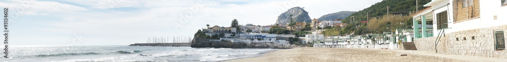 Fototapeta premium Playa de El Garraf, Barcelona