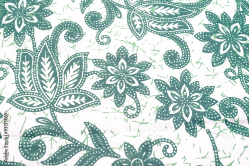 Obraz na płótnie Pattern for traditional clothes malaysia with batik texture.