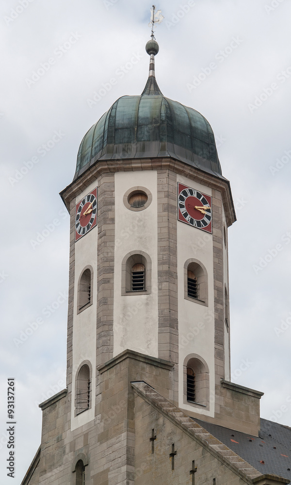 clock tower in Buehlertann