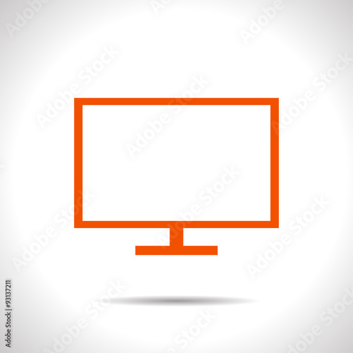 TV or monitor icon 