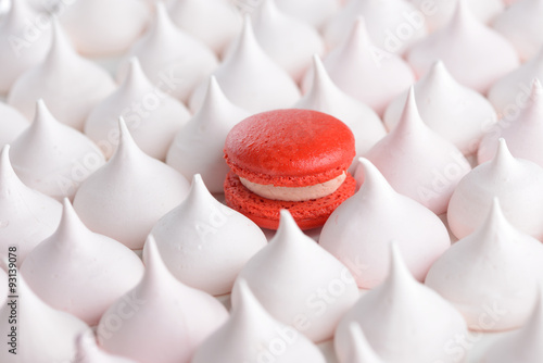 Outstanding red macaroon