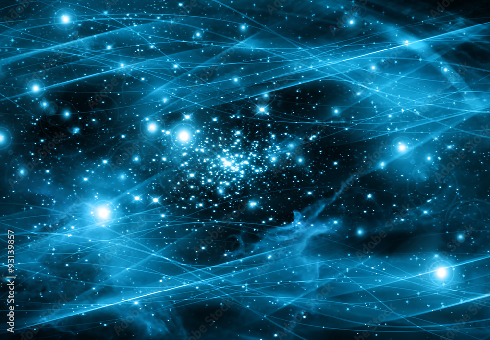 snowflakes and stars descending on background snowflakes and stars descending on background