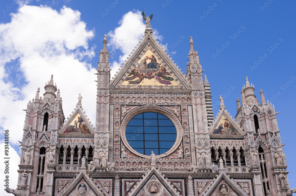 Frame taken in the medieval town of Siena