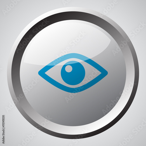 Web button with blue Eye icon