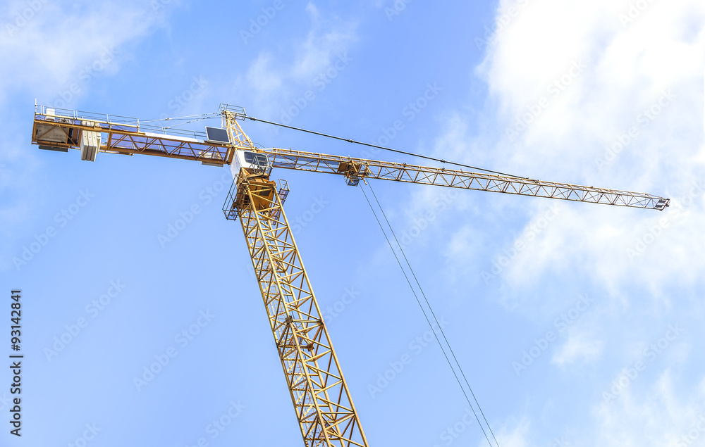 Tower crane.