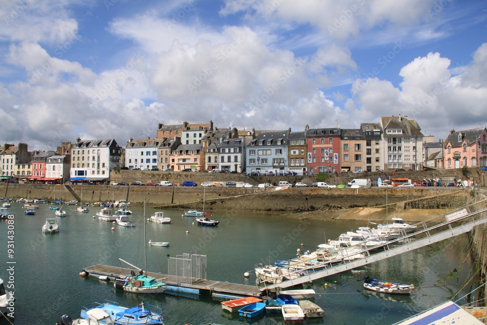 Hafenstadt in der Bretagne