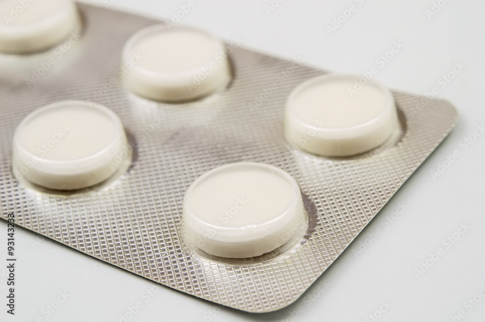 White tablets White tablets
