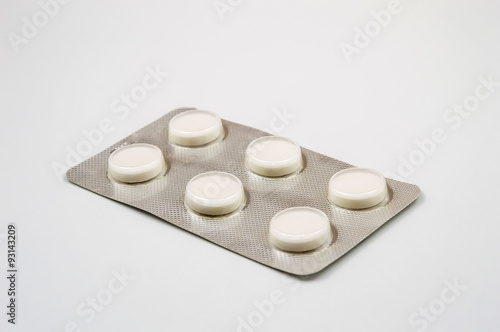 White tablets