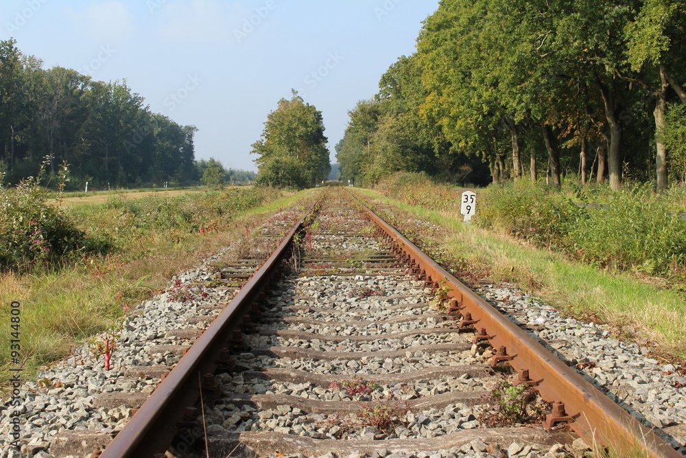 Obraz premium Bahnlinie