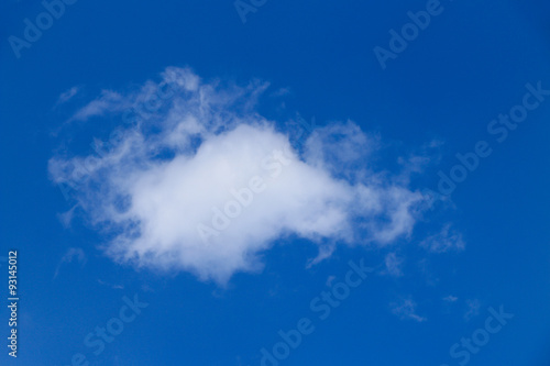 Fototapeta Naklejka Na Ścianę i Meble -  Blue sky with tiny clouds