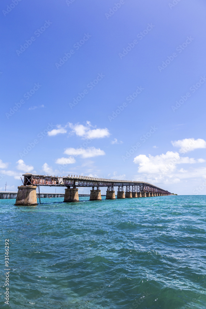 Old Bahia Honda Rail Bridge, Bahia Bay State Park, Florida Keys