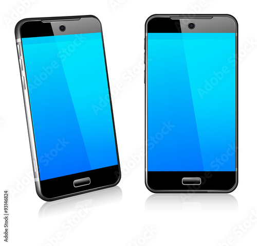 Phone Cell Smart Mobile 3D and 2D