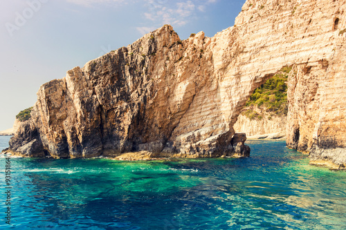Beautiful sea landscapes on Zakynthos Island © Kavita
