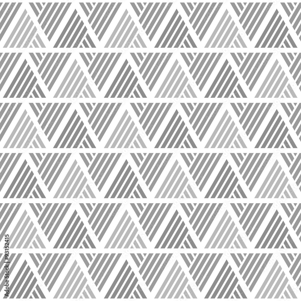 Modern Triangle Seamless Pattern