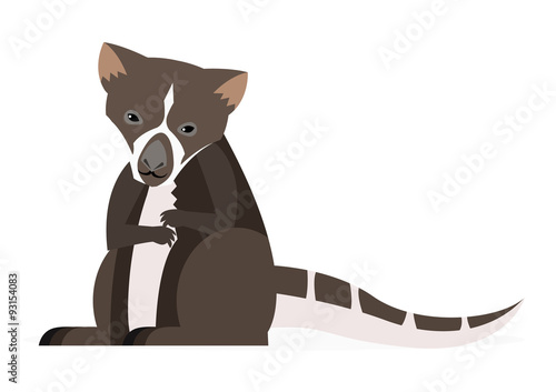 dingiso marsupial de Indonesia