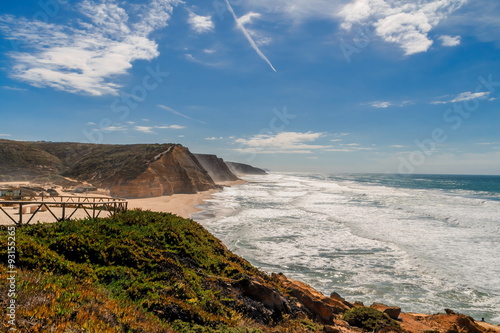 Praia de São Julião na Ericeira Portugal