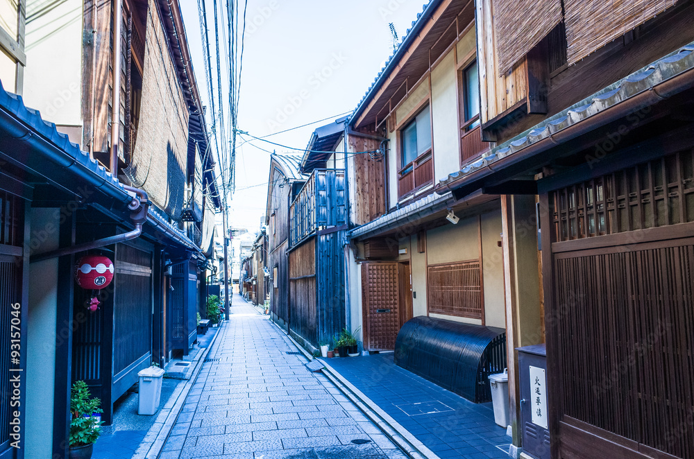Obraz premium 京都 祇園 路地