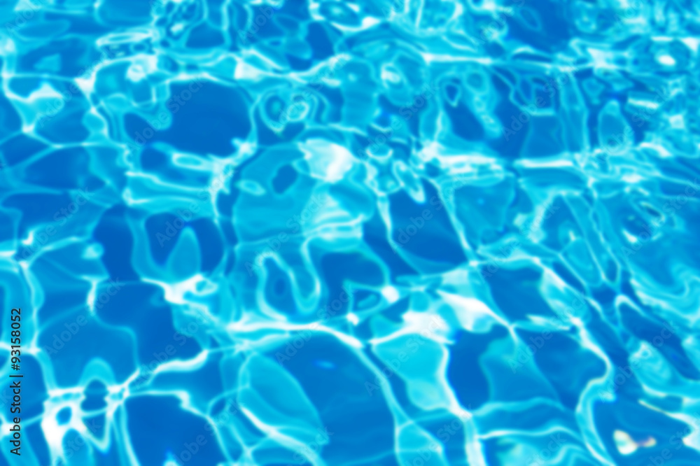 Fototapeta premium blurry abstract blue surface wave water