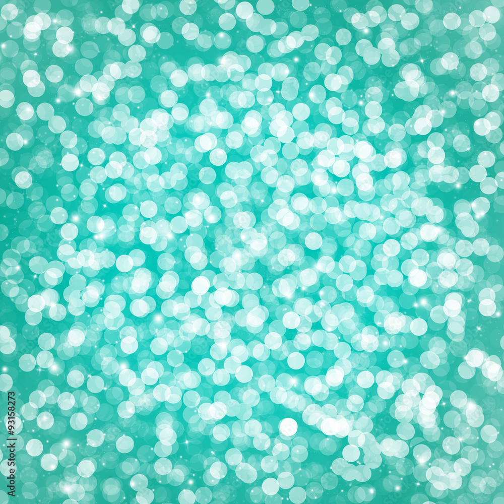 Green bokeh glitter defocused lights abstract background Green bokeh glitter defocused lights abstract background