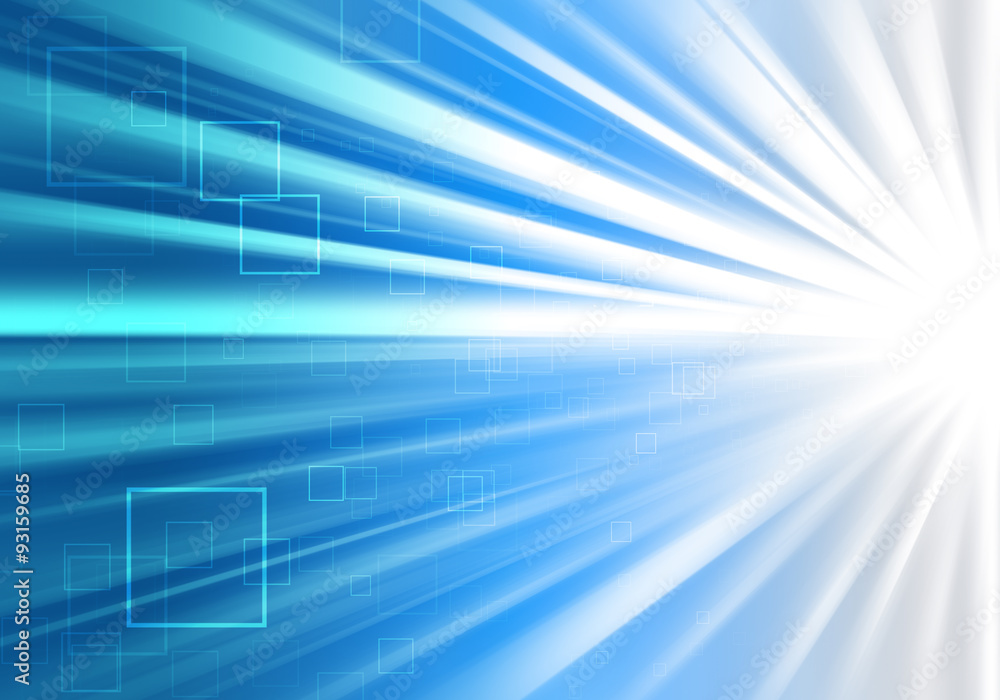 Blue ray lights technology defocused abstract background. Blue ray lights technology defocused abstract background.