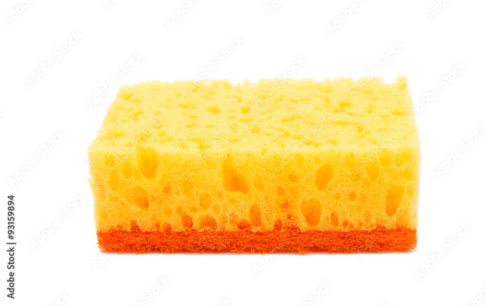Yellow kitchen sponge Yellow kitchen sponge