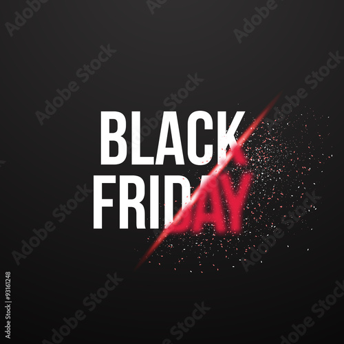 Black Friday Sale Exlosion Poster. Huge November 27th Sale