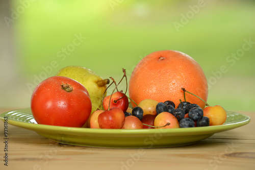 Fruits on a Plate