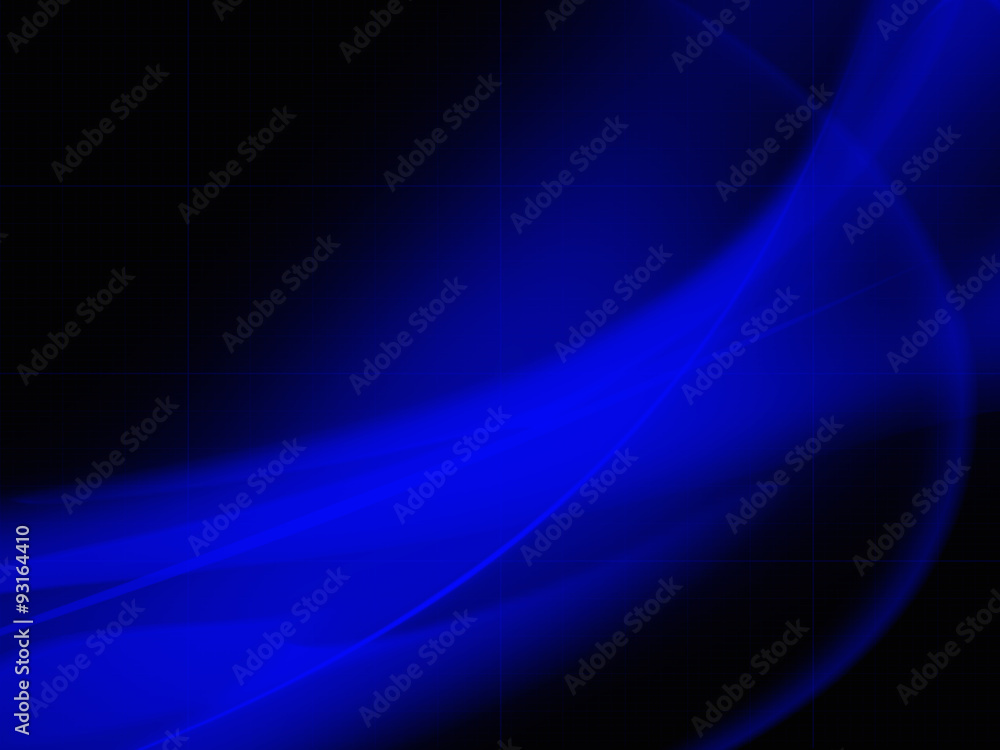 Waves abstract black and blue background Waves abstract black and blue background