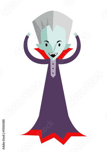 vampiro anciano asustando