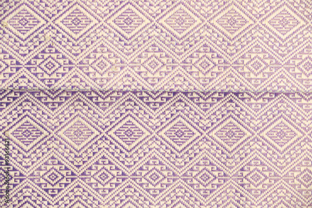 Hand-woven Purple cloth, northern Thailand Hand-woven Purple cloth, northern Thailand