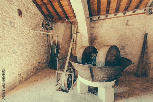 Slika na platnu Ancient oil mill Laneia Cyprus