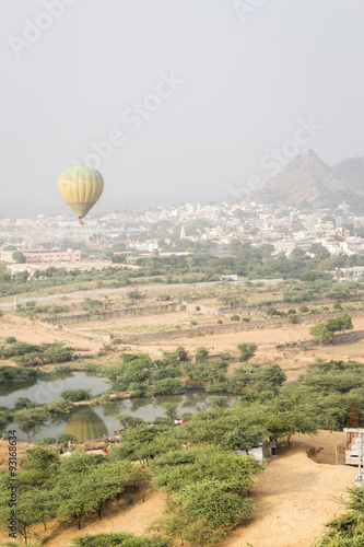 balloon flying scene