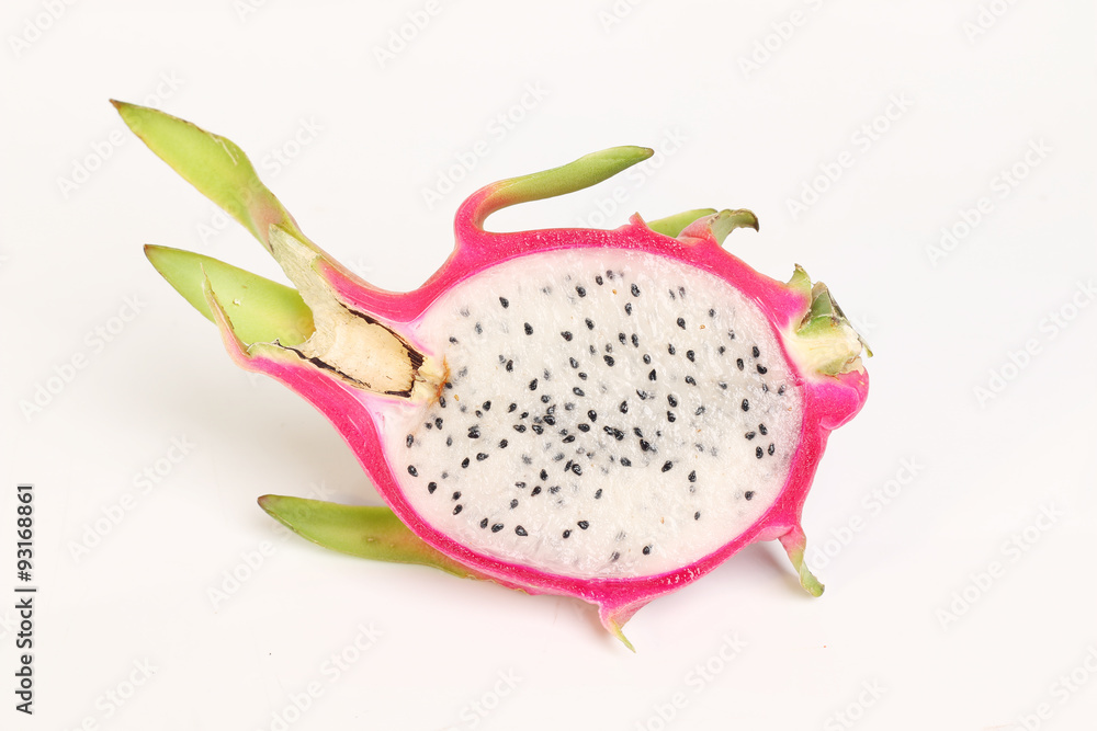 Dragon fruit isolated on white background Dragon fruit isolated on white background