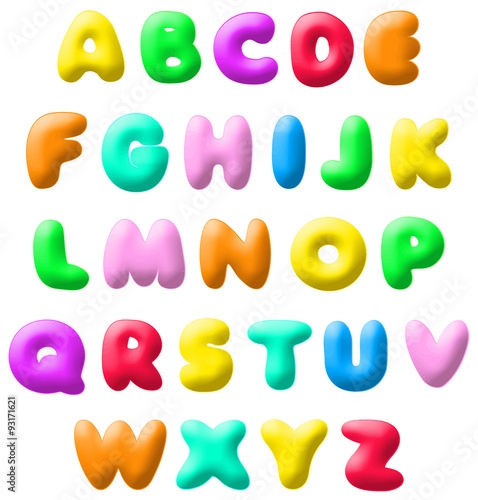 plasticine font