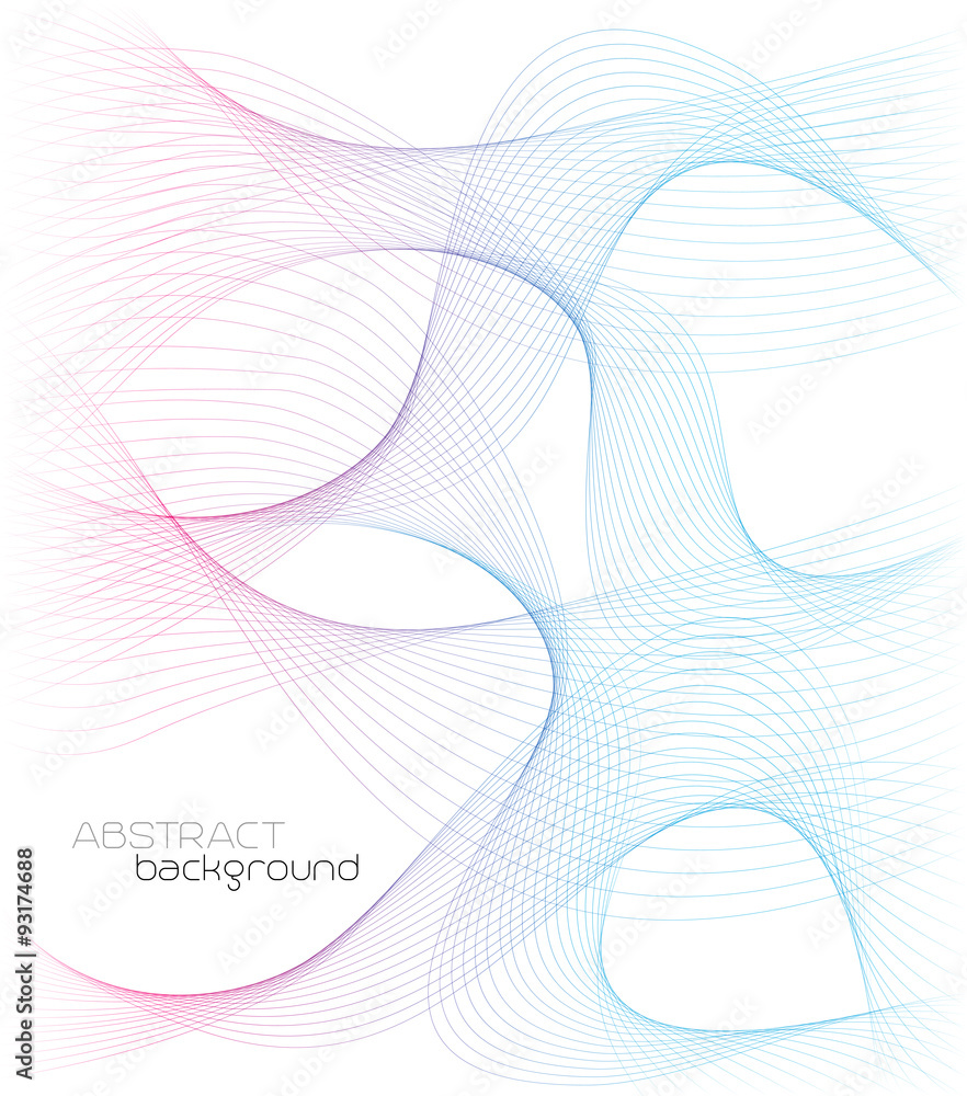 Abstract template background with wave Abstract template background with wave