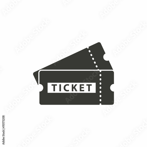 Ticket  icon.